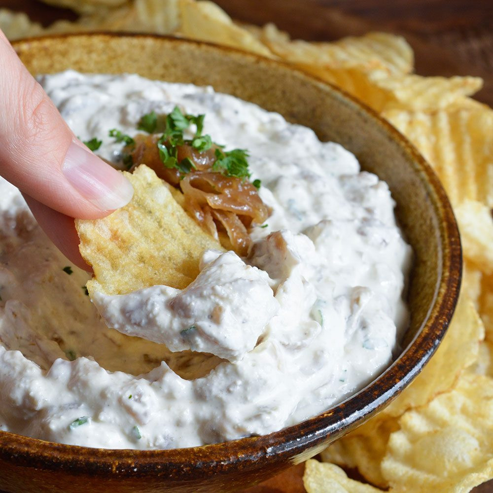 French Onion Dip Recipe
 French ion Dip Recipe WonkyWonderful