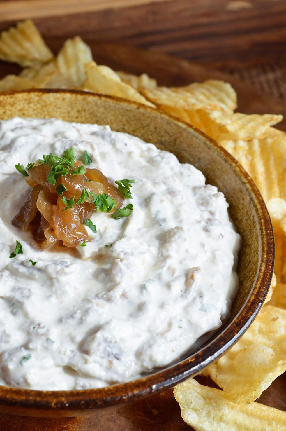 French Onion Dip Recipe
 French ion Dip Recipe WonkyWonderful