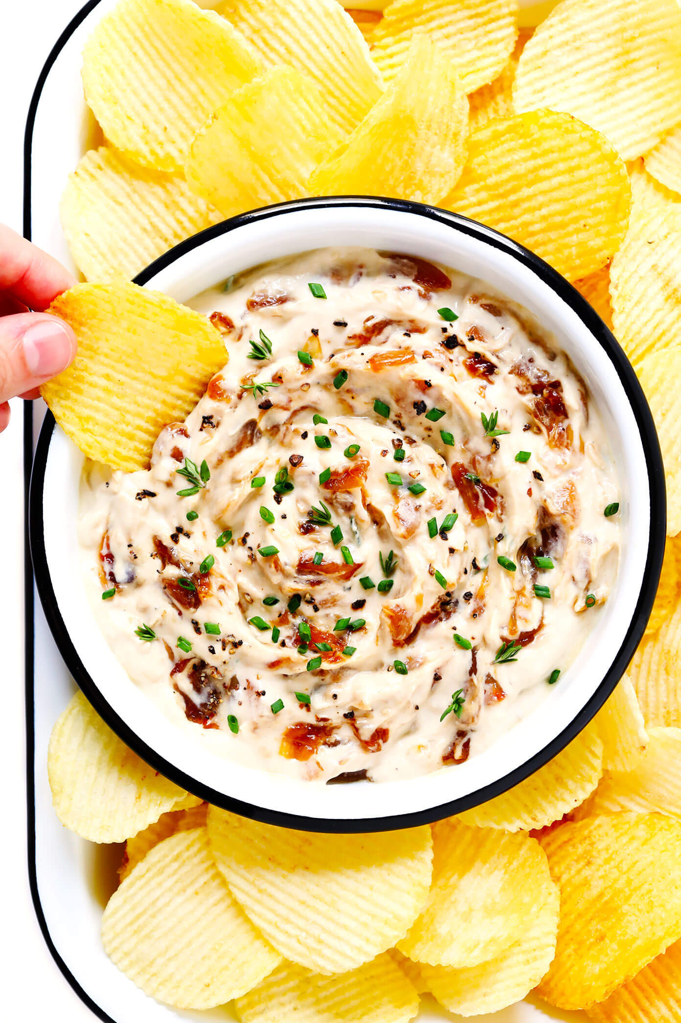 French Onion Dip Recipe
 French ion Dip Recipe