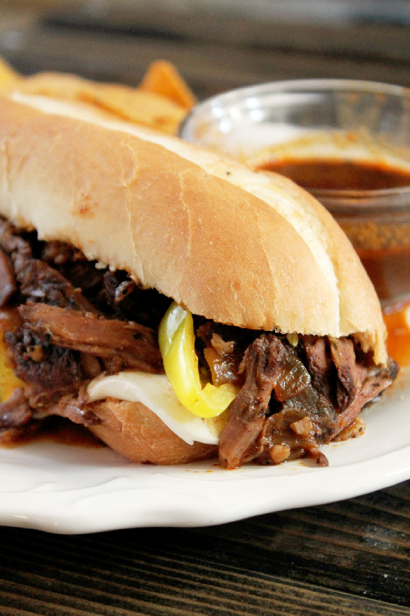 French Sandwich Recipes
 Slow Cooker French Dip Sandwich