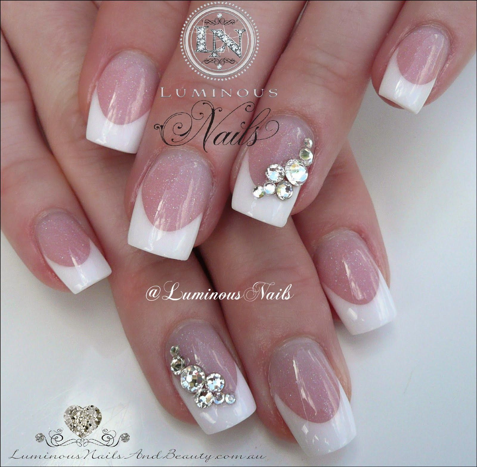 French Tip Nail Designs For Wedding
 LOVE ALWAYS