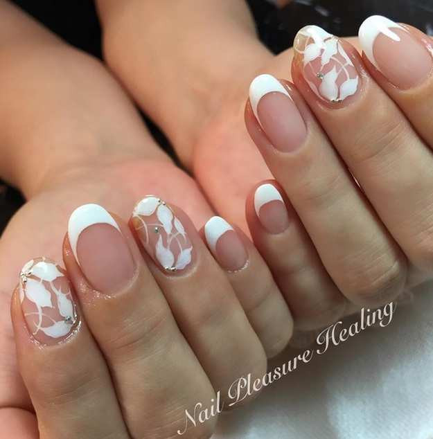French Tip Nail Designs For Wedding
 20 Elegant Wedding Nail Designs To Make Your Special Day