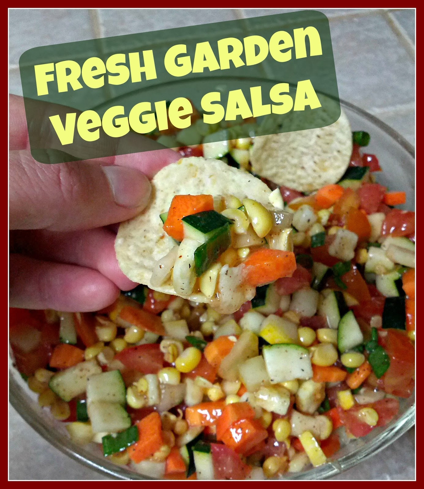 Fresh Garden Salsa Recipe
 Fresh Garden Veggie Salsa