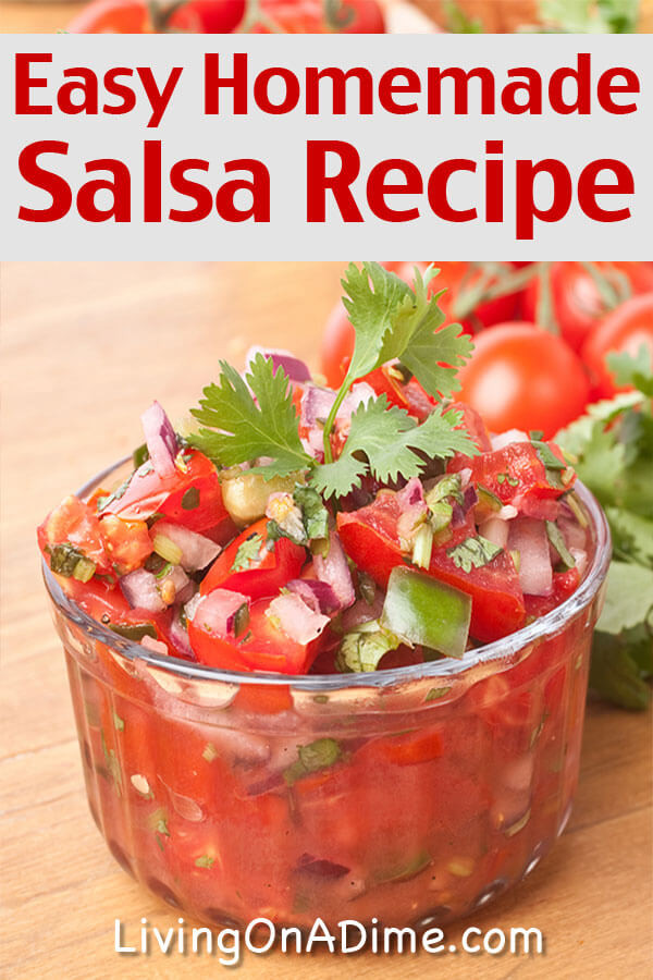Fresh Garden Salsa Recipe
 Homemade Salsa Recipe Fresh Salsa Is A Great Use For