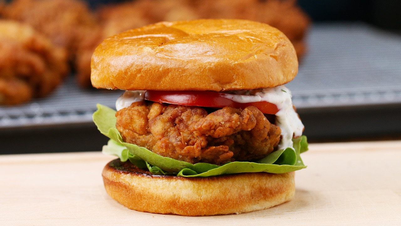 Fried Pork Sandwiches
 Buttermilk Fried Chicken Sandwich