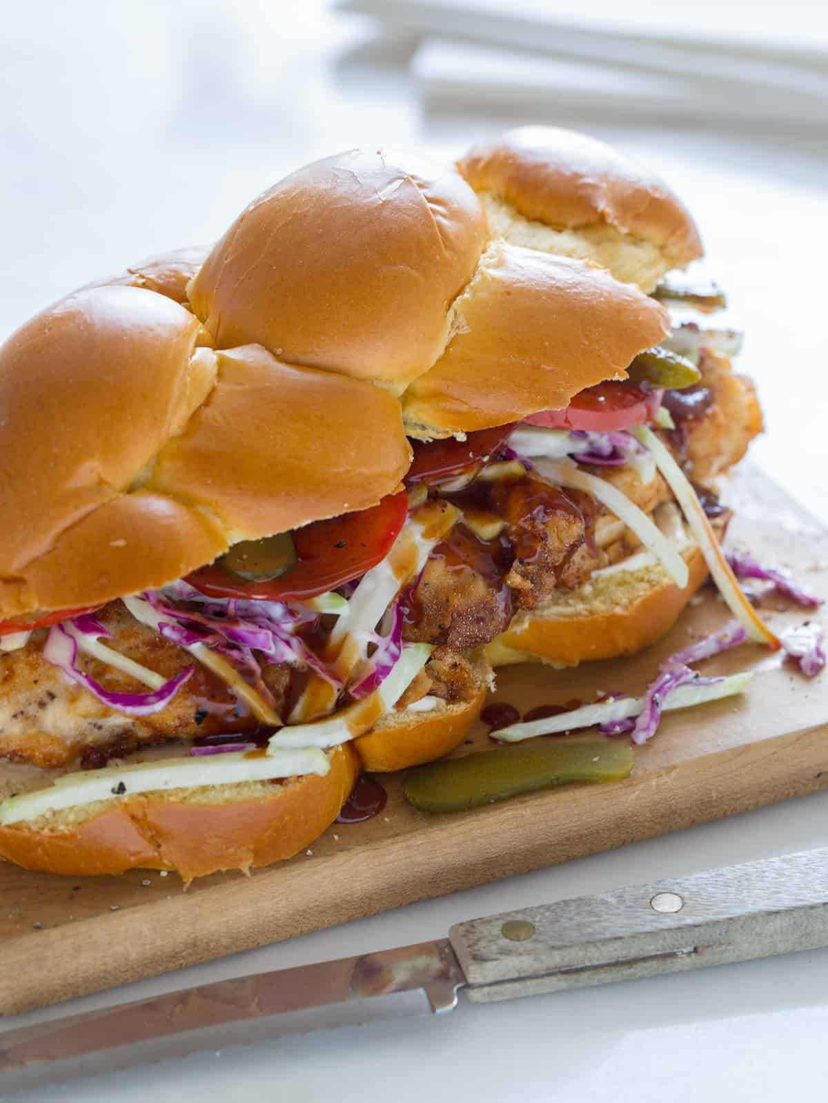 Fried Pork Sandwiches
 Fried Chicken Sandwich recipe