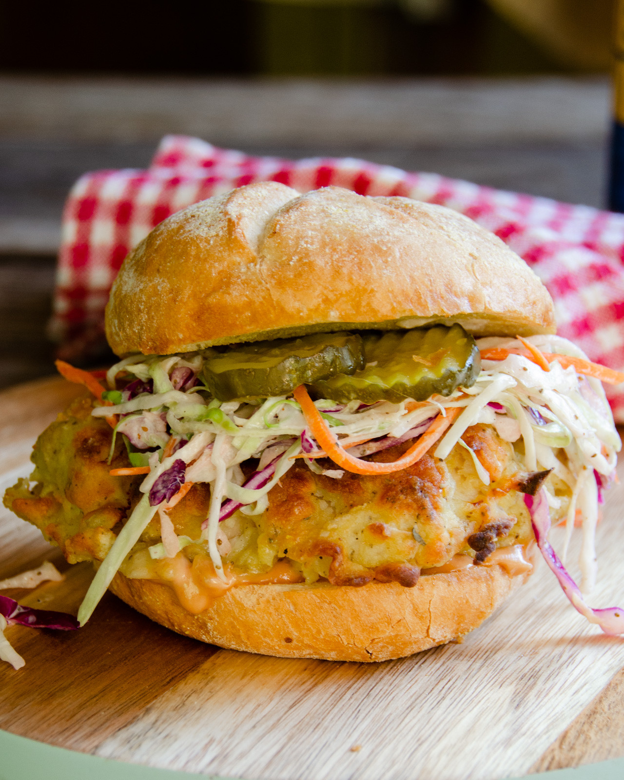 Fried Pork Sandwiches
 Air Fried Chicken Sandwich