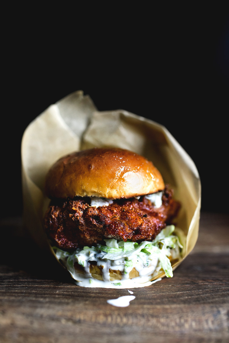 Fried Pork Sandwiches
 Lady and Pups