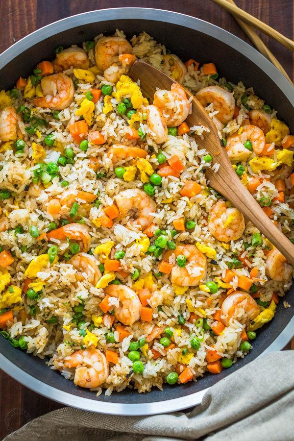 Fried Rice With Shrimp
 Celebrate Chinese New Year with Restaurant Style Shrimp
