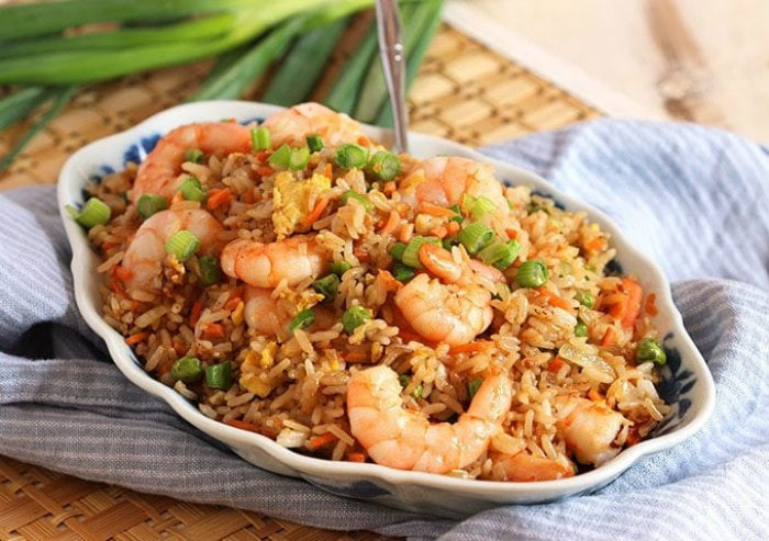 Fried Rice With Shrimp
 Easy Shrimp Fried Rice Recipe Recipe Girl