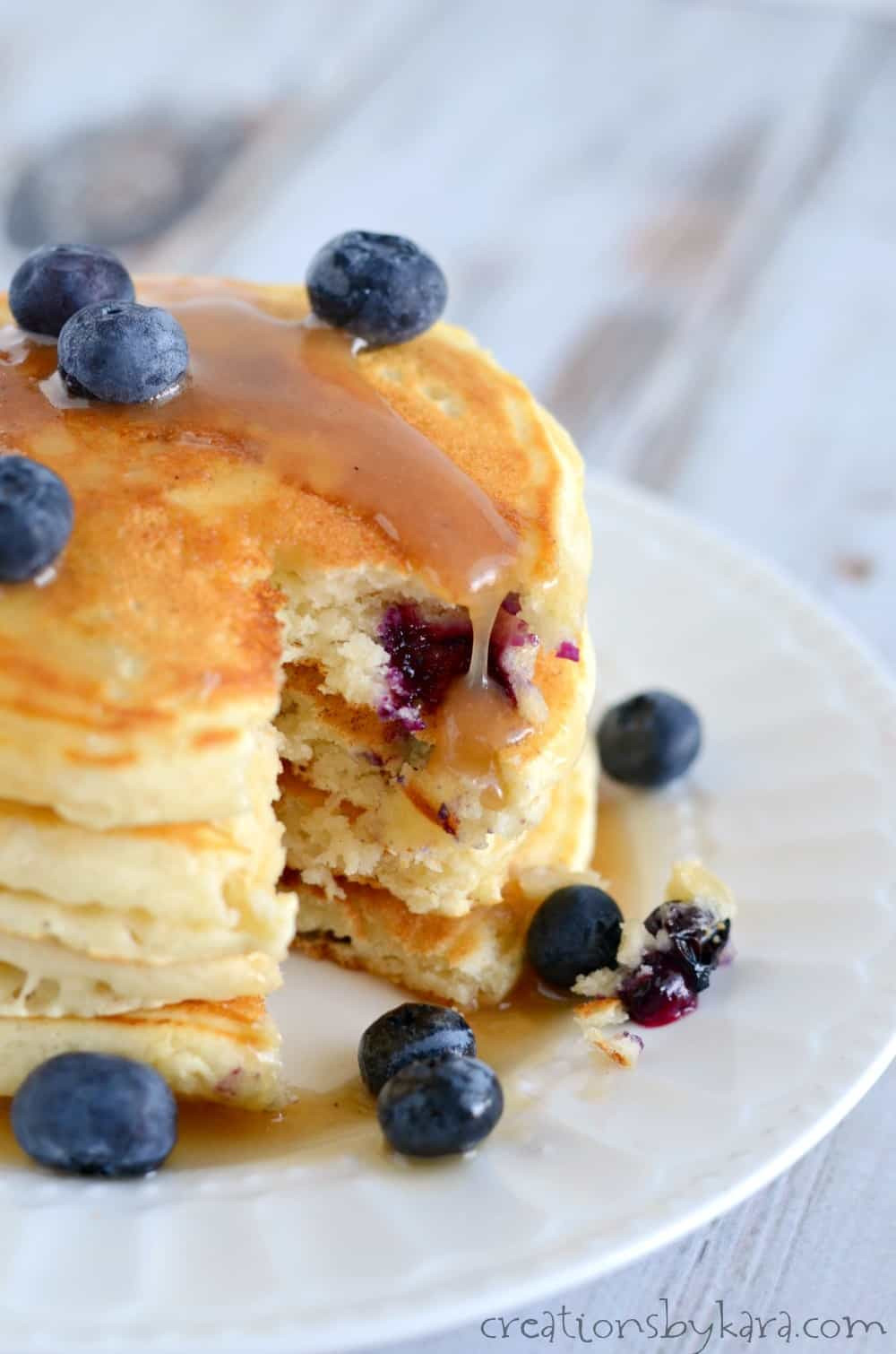 From Scratch Pancakes
 Made From Scratch Blueberry Pancakes Recipe Creations by