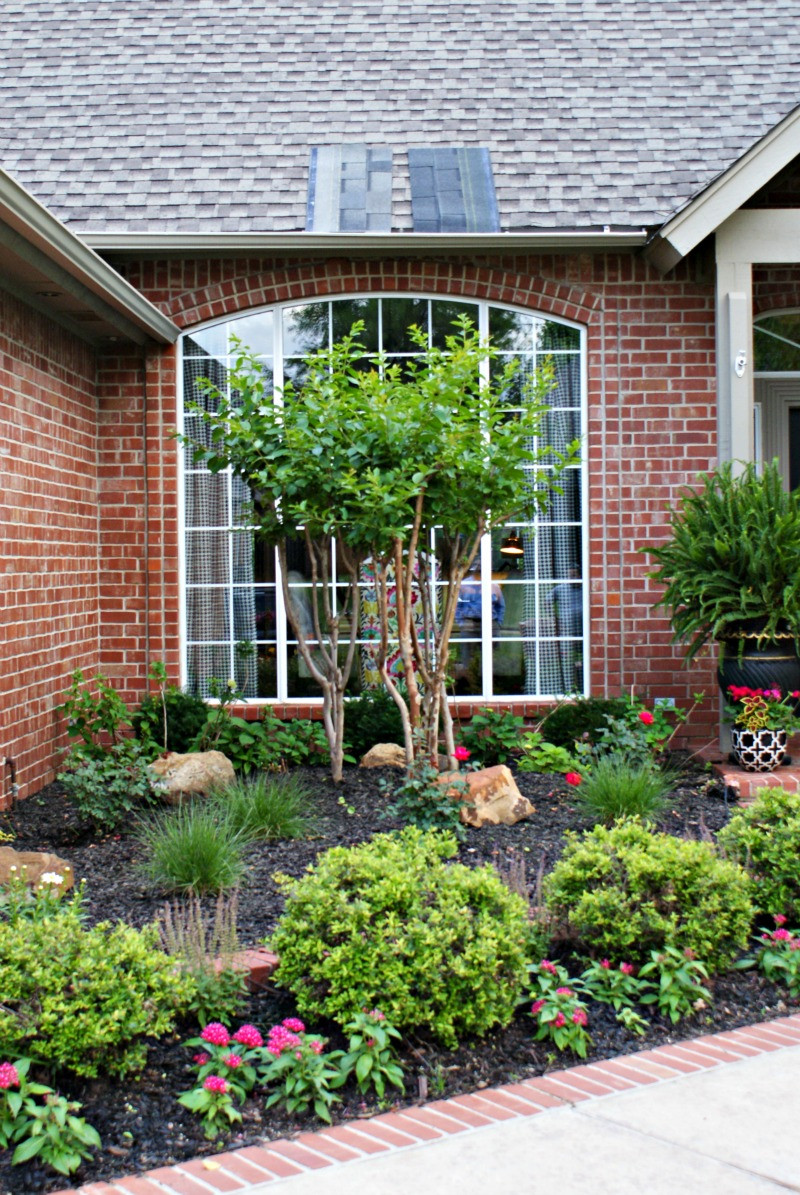 Front Yard Landscape Picture
 FRONT YARD LANDSCAPING Dimples and Tangles