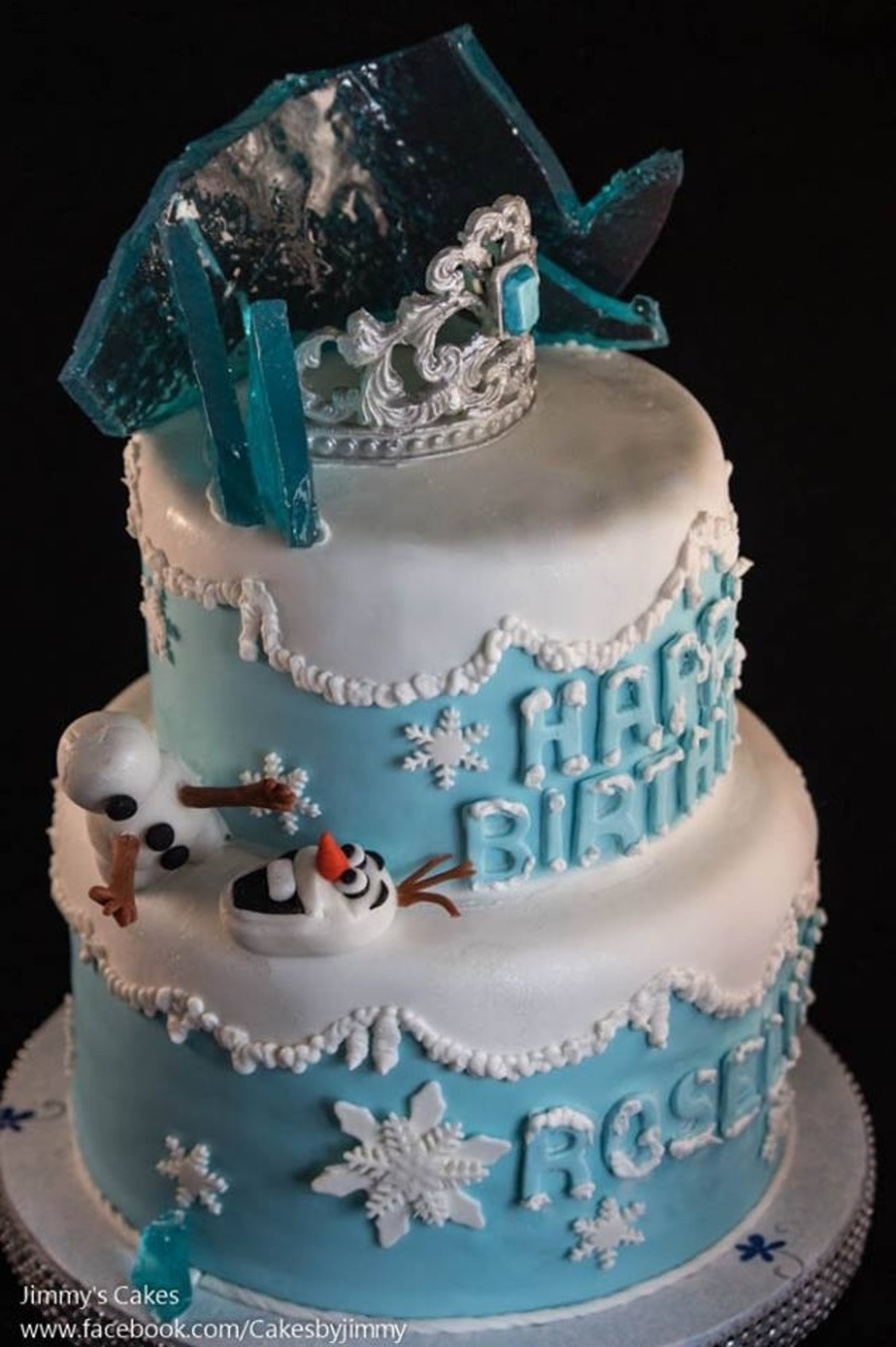 Frozen Birthday Cakes Images
 Disney Frozen Birthday Cake CakeCentral