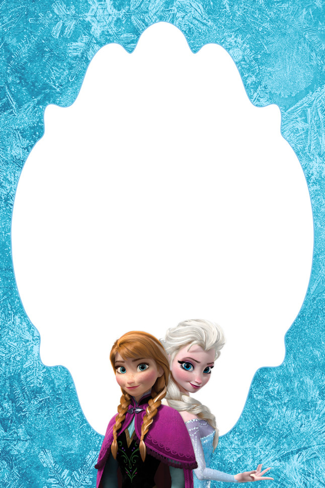 Frozen Birthday Cards
 4×6 Free Frozen Blank Thank You Card or Treat Bag Topper