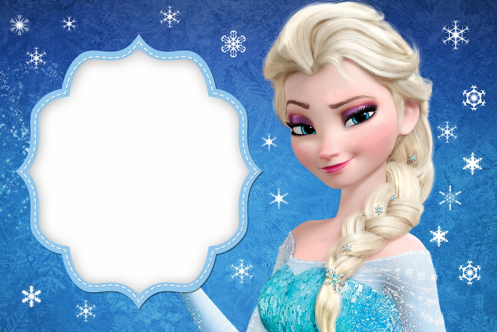 Frozen Birthday Cards
 Frozen Free Printable Cards or Party Invitations Oh My