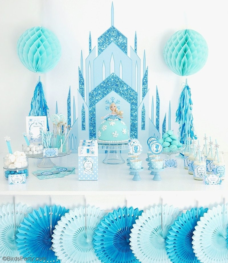 Frozen Birthday Decorations Ideas
 A Frozen Inspired Birthday Party Party Ideas