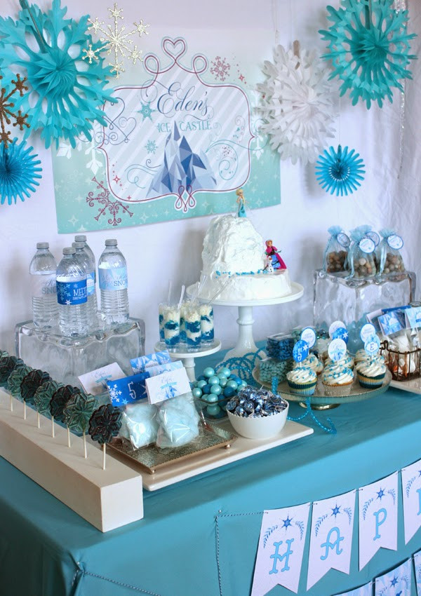 Frozen Birthday Decorations Ideas
 Sneak Peak Frozen party Frozen party printables