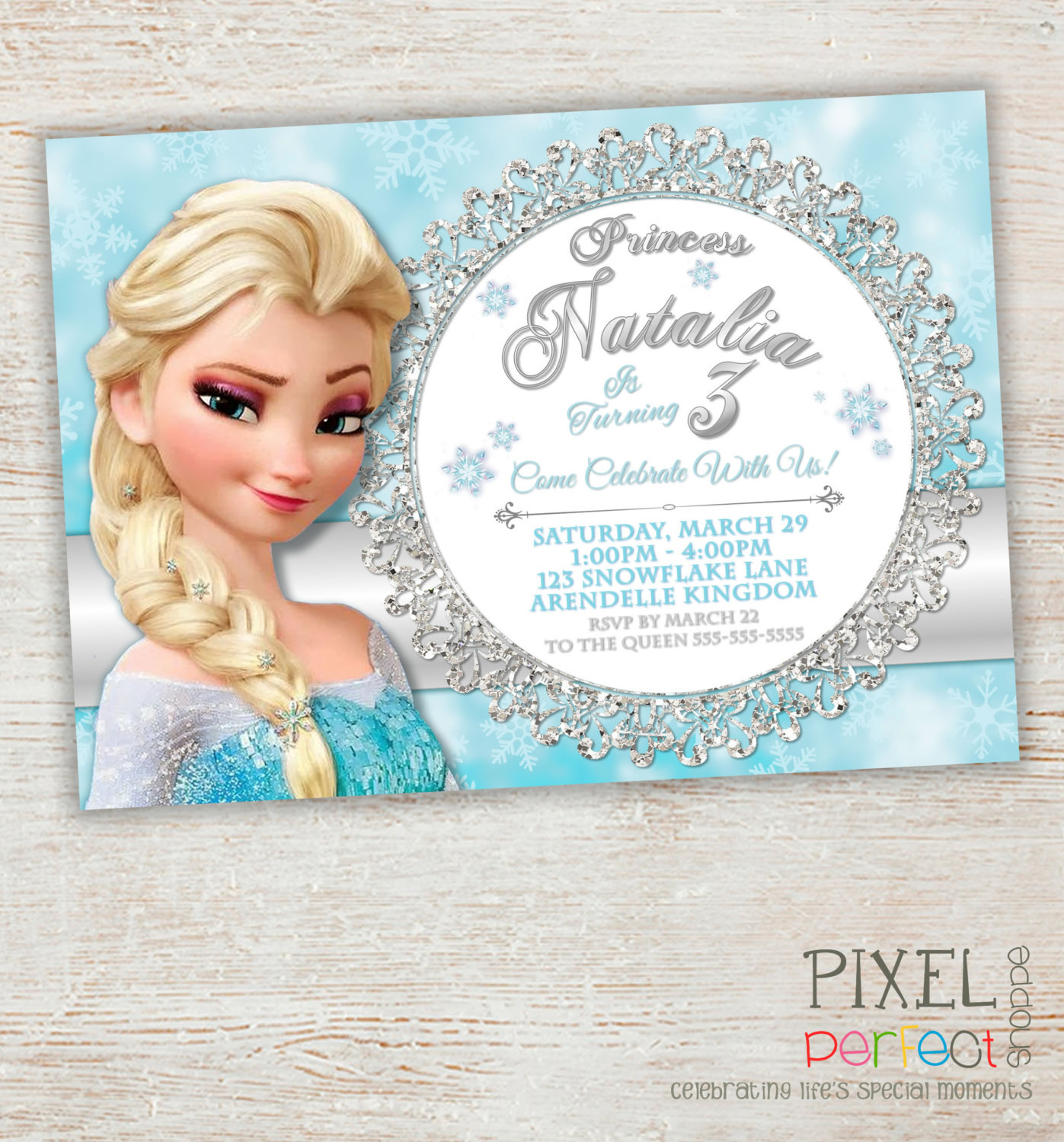 Frozen Birthday Invitations
 Frozen Birthday Invitation Frozen Birthday Party Frozen