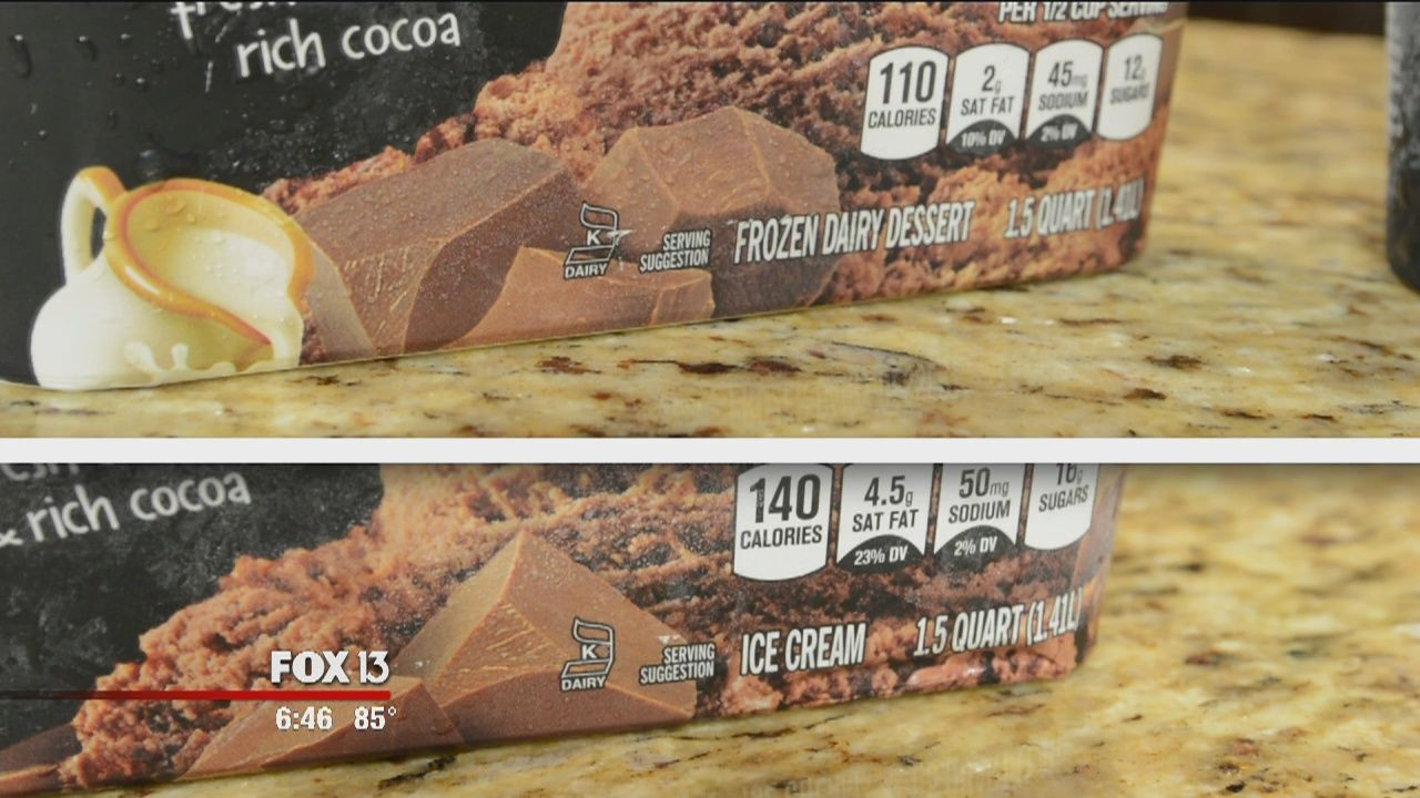 Frozen Dairy Dessert Vs Ice Cream
 Frozen Dairy Dessert vs ice cream