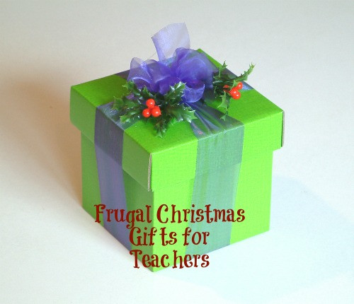 Frugal Christmas Gift Ideas
 Frugal Christmas Gifts for Teachers BargainBriana