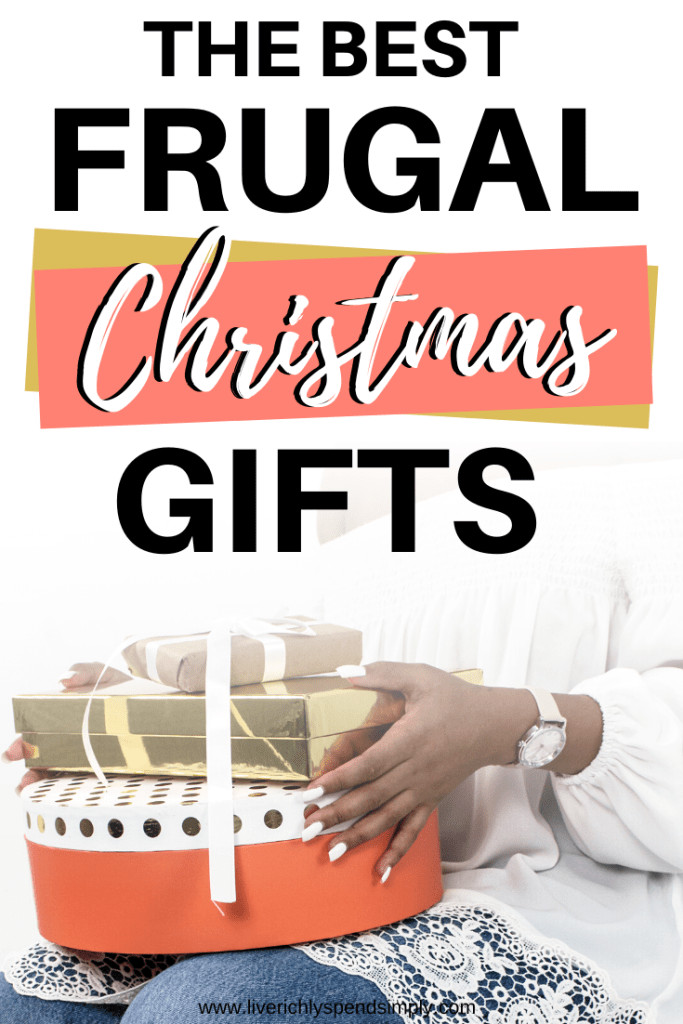 Frugal Christmas Gift Ideas
 The Best Frugal Gift Ideas Under $50