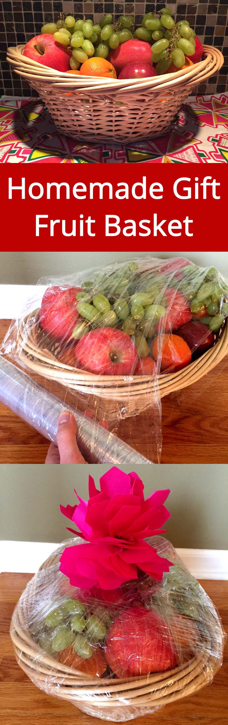 Fruit Basket Gift Ideas
 Easy DYI Fruit Basket Homemade Gift Idea – Melanie Cooks