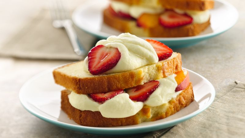 Fruit Toppings For Pound Cake
 Fruit Topped Lemon Pound Cake recipe from Betty Crocker