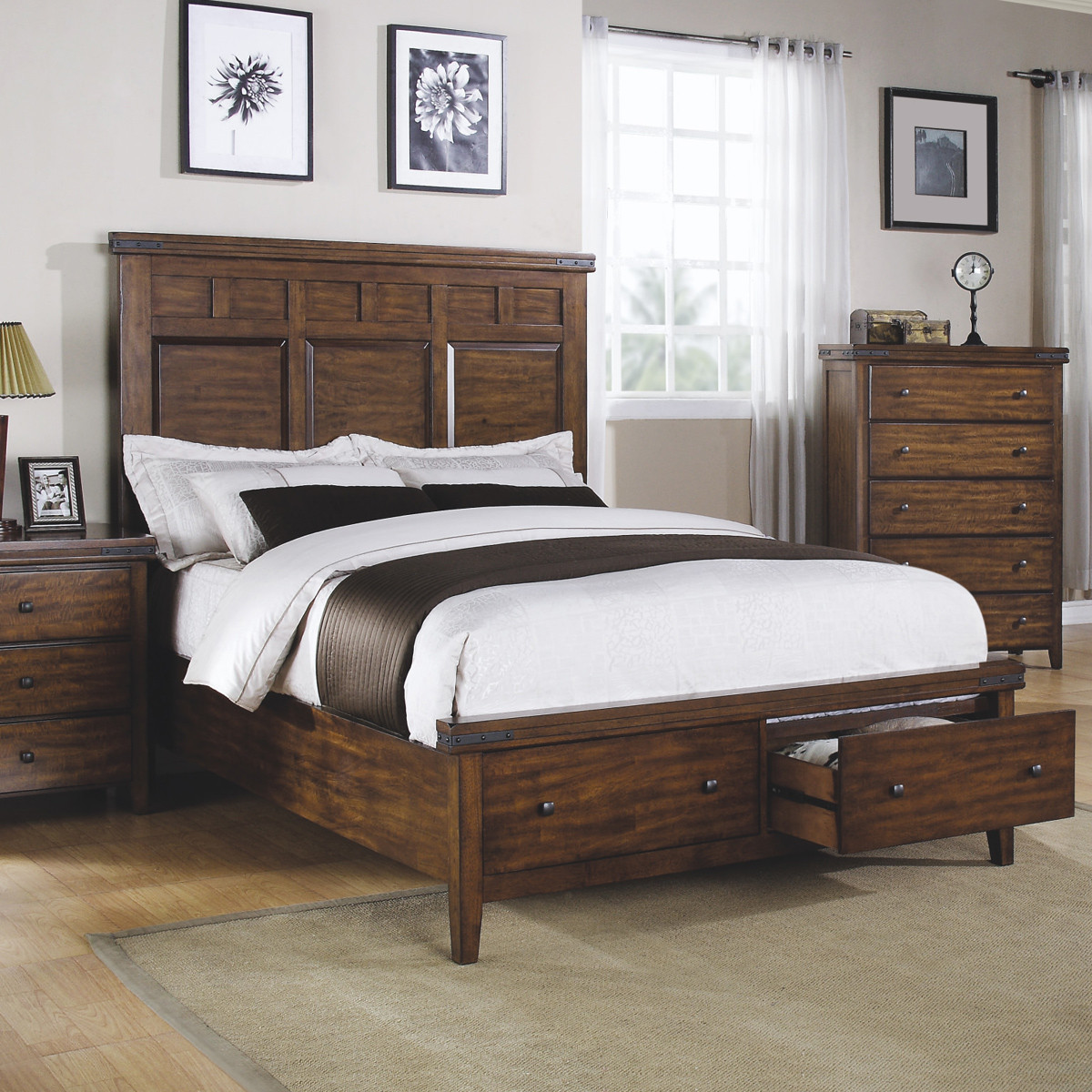 Full Size Storage Bedroom Sets
 Mango Full Size Storage Platform Bed Modern Bedroom Furniture