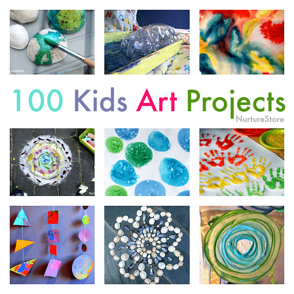 Fun Art For Kids
 Art Projects for Children NurtureStore