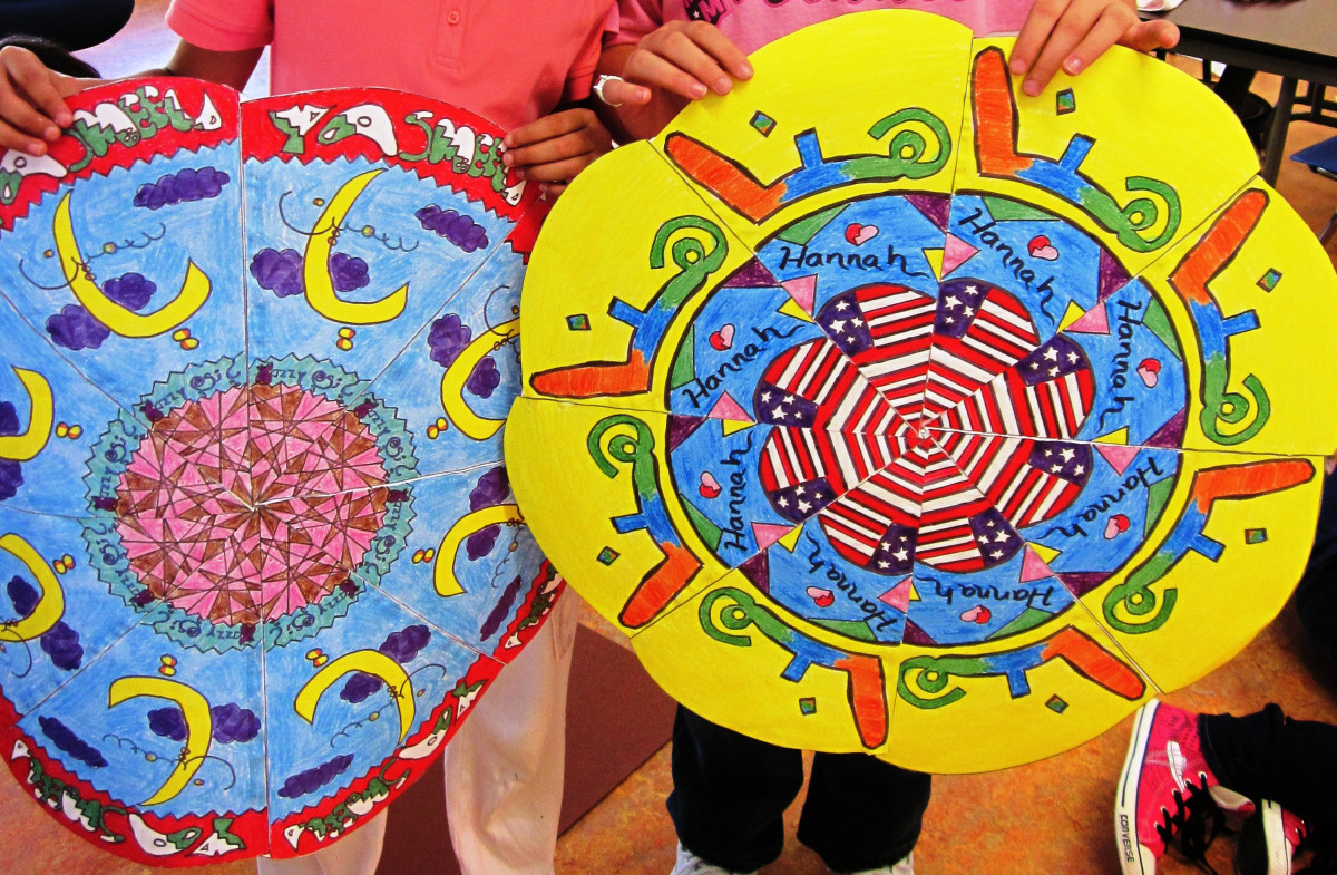 Fun Art For Kids
 Gorgeous Radial Designs in Grade Five
