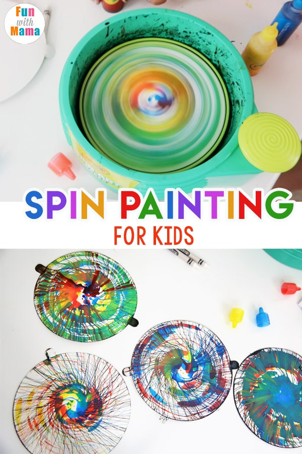 Fun Art For Kids
 Action Art Spin Painter For Kids Fun with Mama