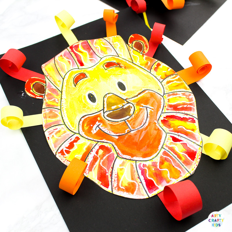 Fun Art For Kids
 Easy Lion Art Project for Kids