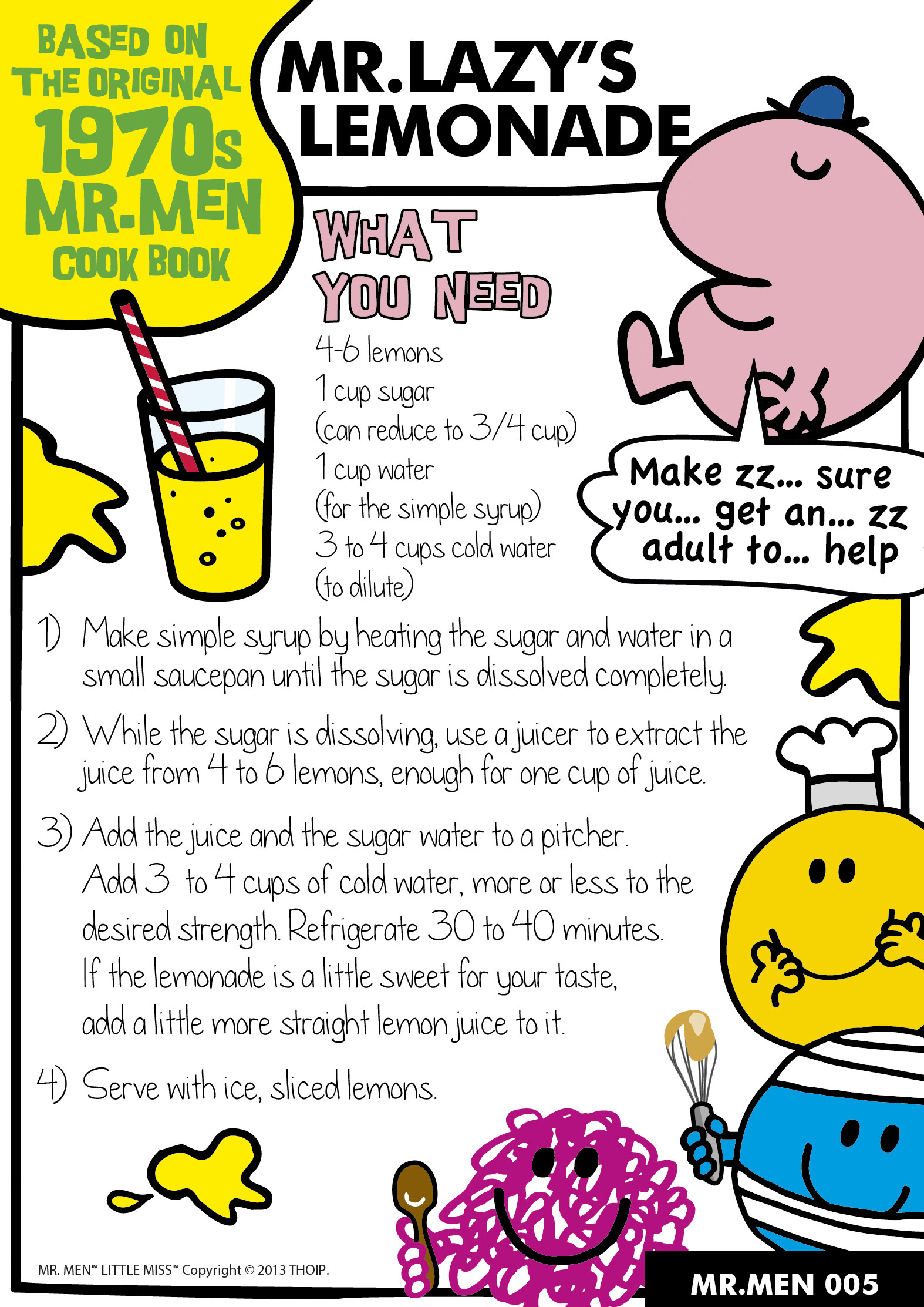 Fun Baking Recipes For Kids
 Mr Men Themed Baking Ideas In The Playroom