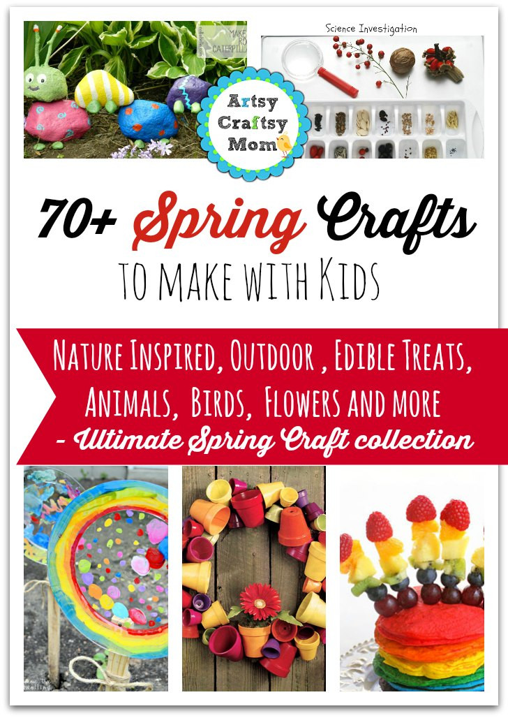 Fun Easy Crafts For Kids
 72 Fun Easy Spring Crafts for Kids Artsy Craftsy Mom