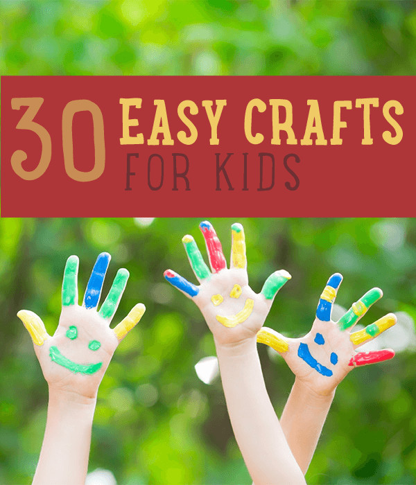 Fun Easy Crafts For Kids
 Kids Crafts