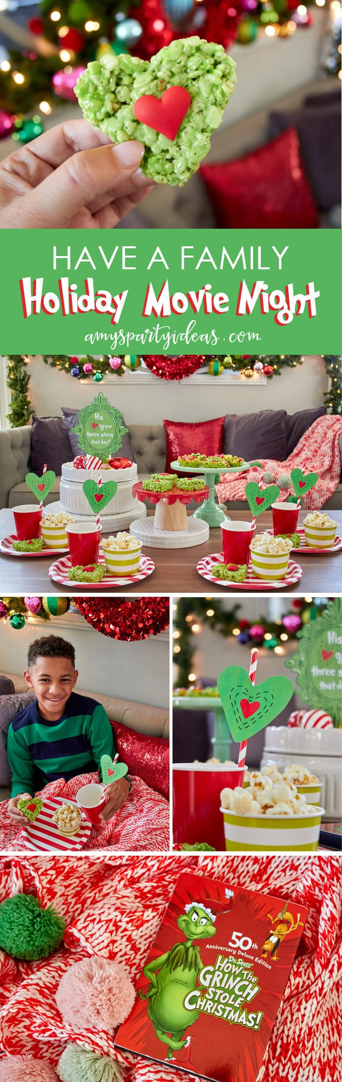 Fun Family Christmas Party Ideas
 Holiday Family Movie Night