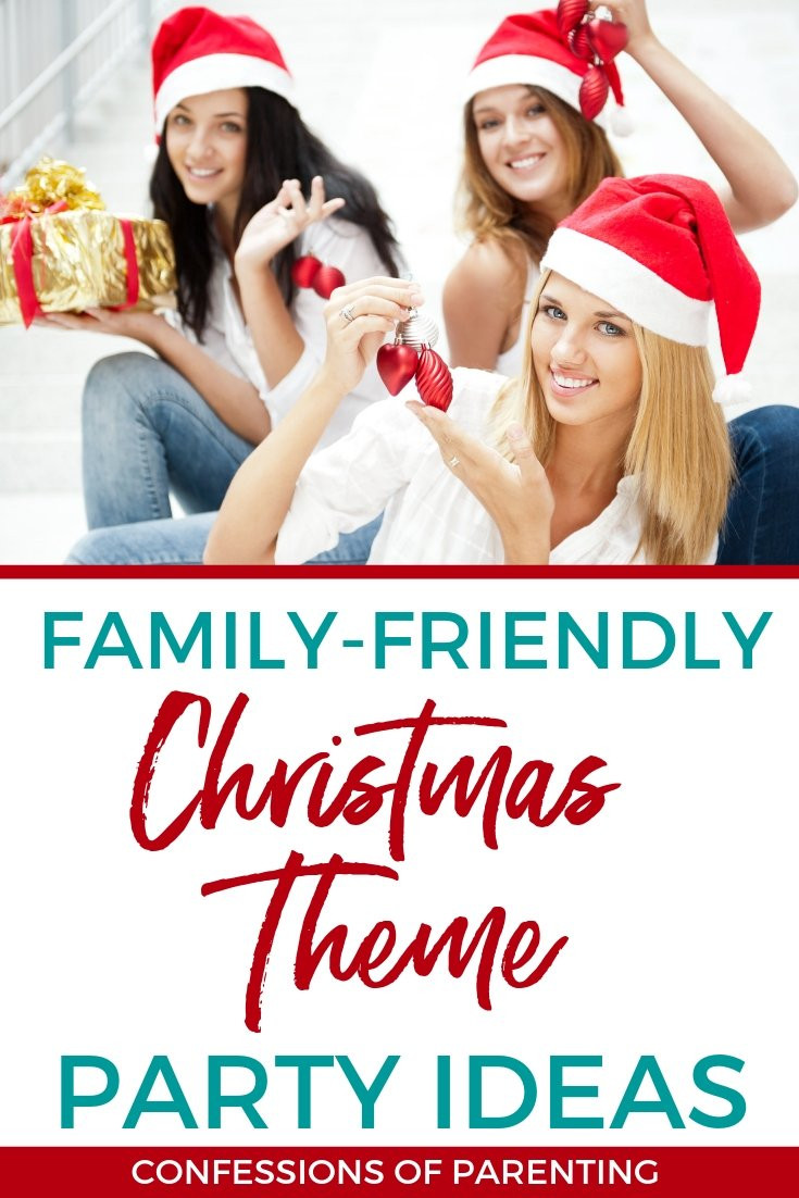 Fun Family Christmas Party Ideas
 Family Friendly Christmas Theme Party Ideas Confessions