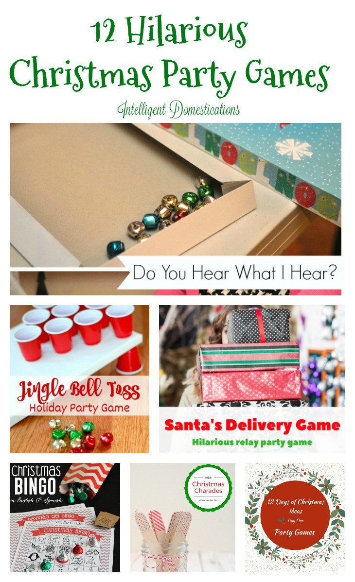 Fun Family Christmas Party Ideas
 12 Super Fun Christmas Holiday Party Games