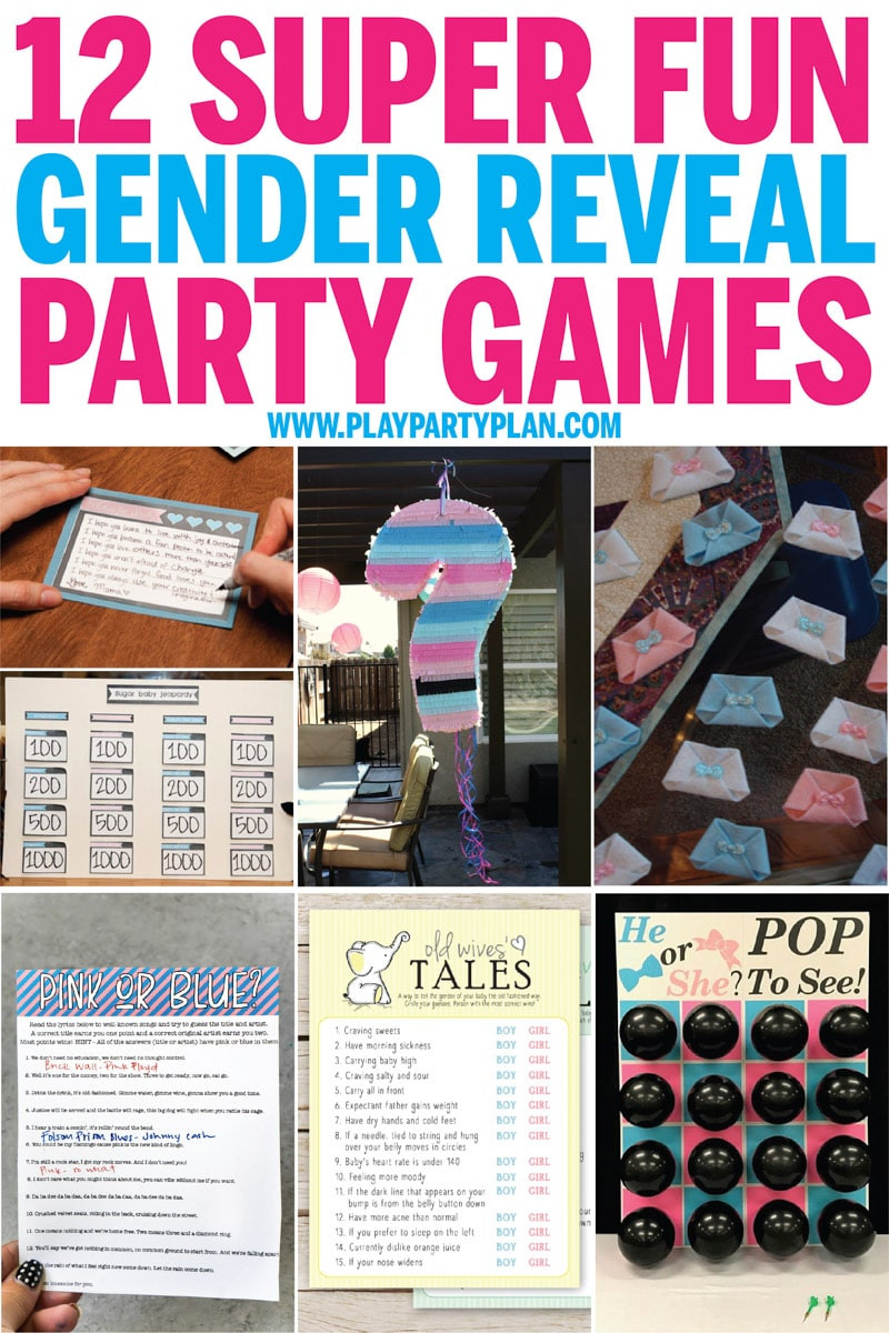 Fun Gender Reveal Party Ideas
 12 of the Best Gender Reveal Party Games Ever Play Party