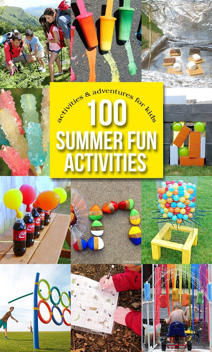 Fun Projects For Kids To Do At Home
 100 Summer Fun Activities by Andrea’s Notebook BeElite