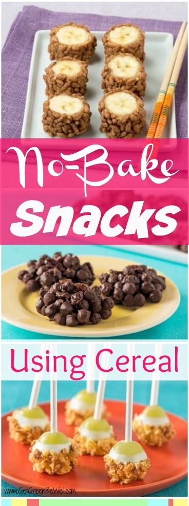 Fun Snack Recipes For Kids
 Fun and Easy No Bake Snack Recipes For Kids Get Green Be