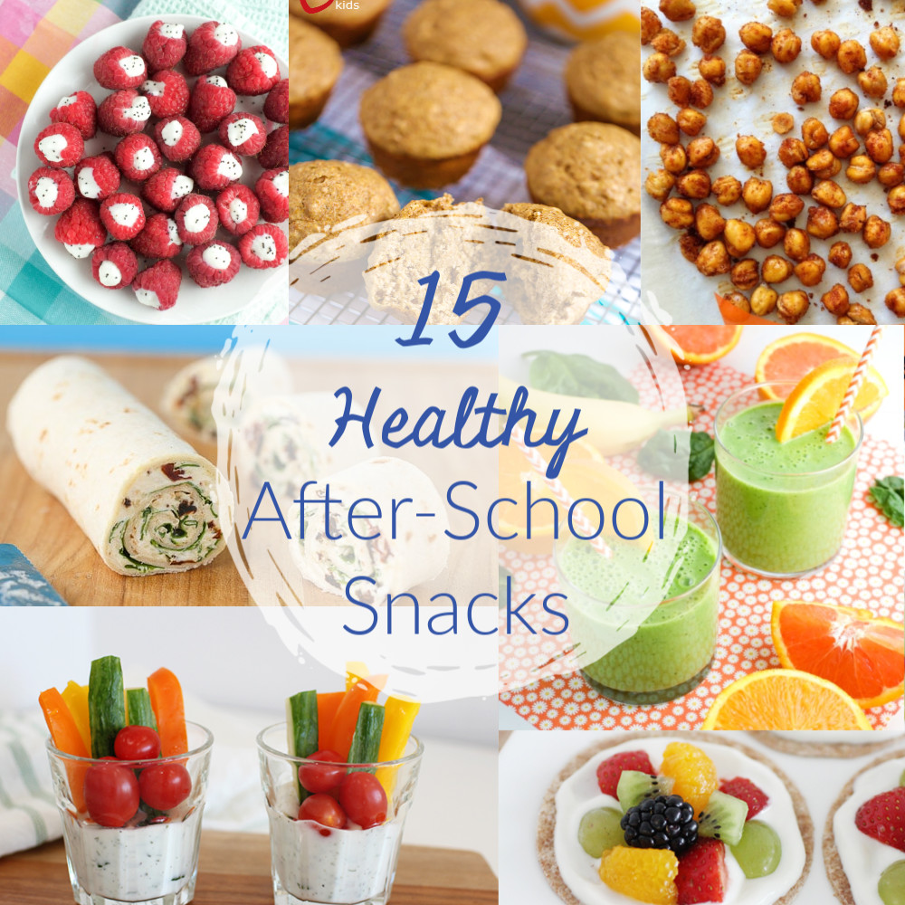 Fun Snack Recipes For Kids
 15 Healthy After School Snacks