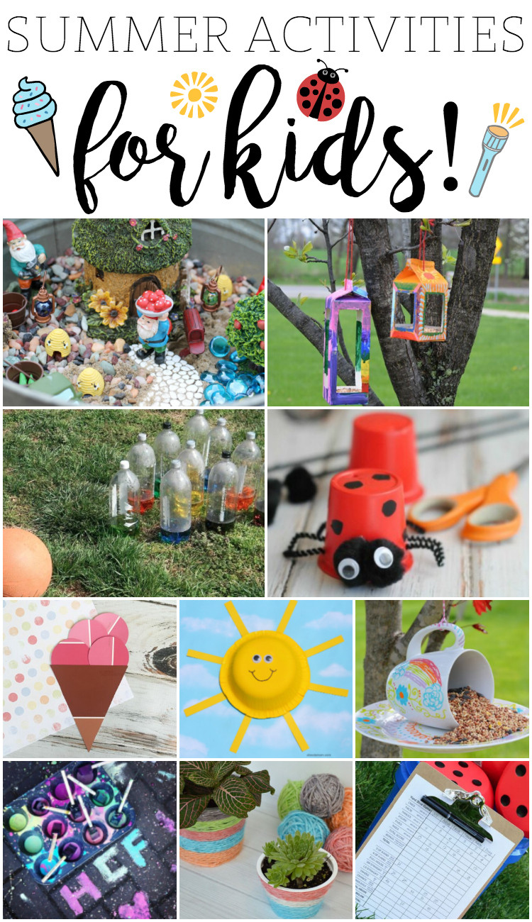 Fun Summer Crafts For Kids
 Fun Summer Activities for Kids