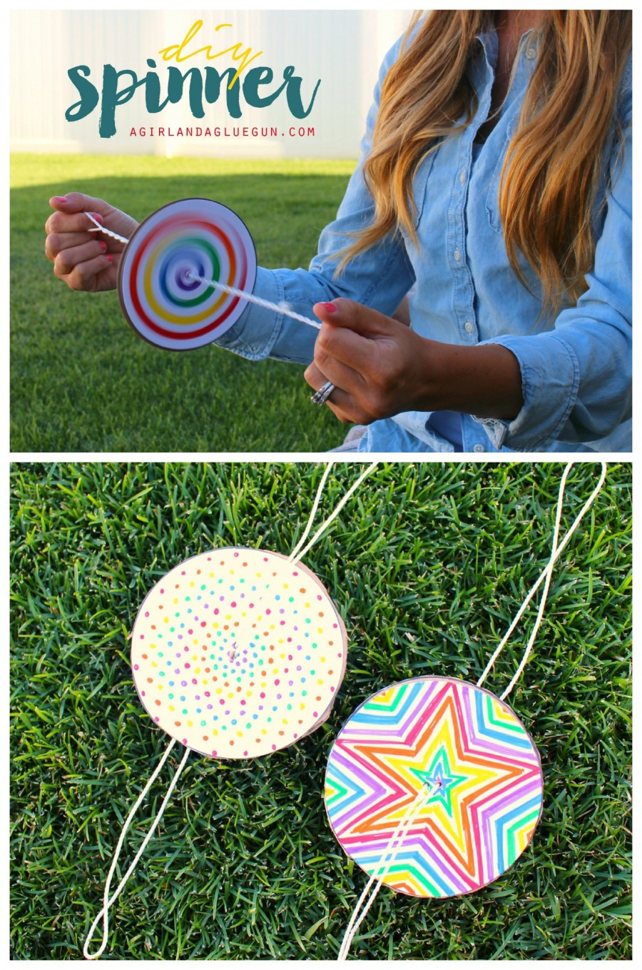 Fun Summer Crafts For Kids
 fun spinners craft for kids to do this summer 900x1359