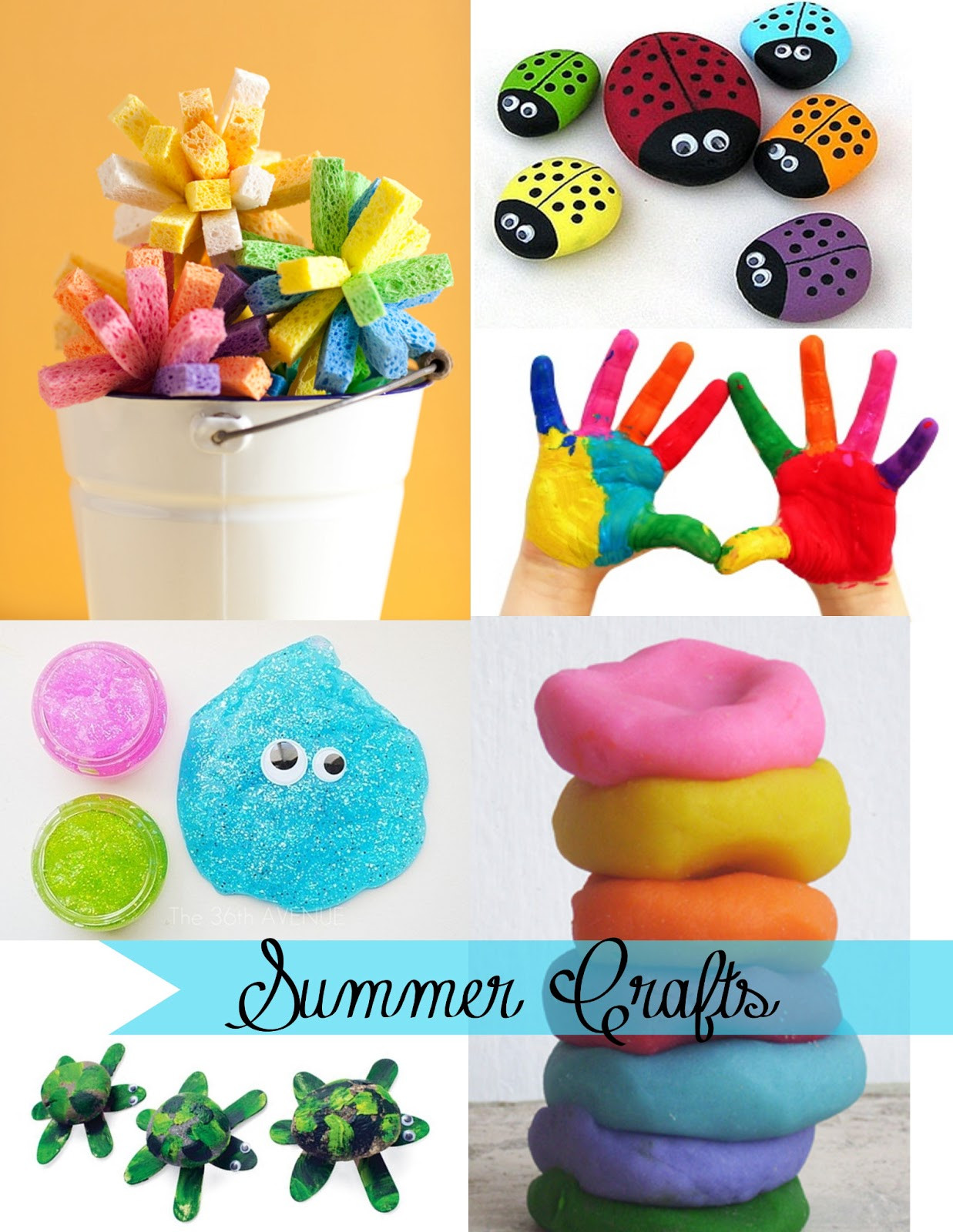 Fun Summer Crafts For Kids
 Being creative to keep my sanity Summer Crafts for Kids