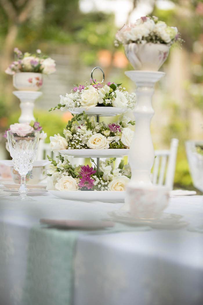 Fun Tea Party Ideas
 Kara s Party Ideas Laduree Tea Party