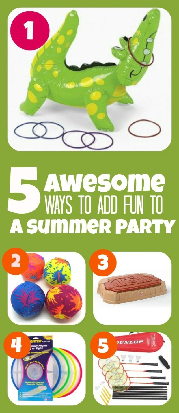 Fun Things To Do For A Birthday Party
 Five Fun Things to do at Your Next Summer Party
