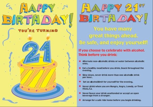 Funny 21 Birthday Quotes
 Happy 21st Birthday Memes and Quotes