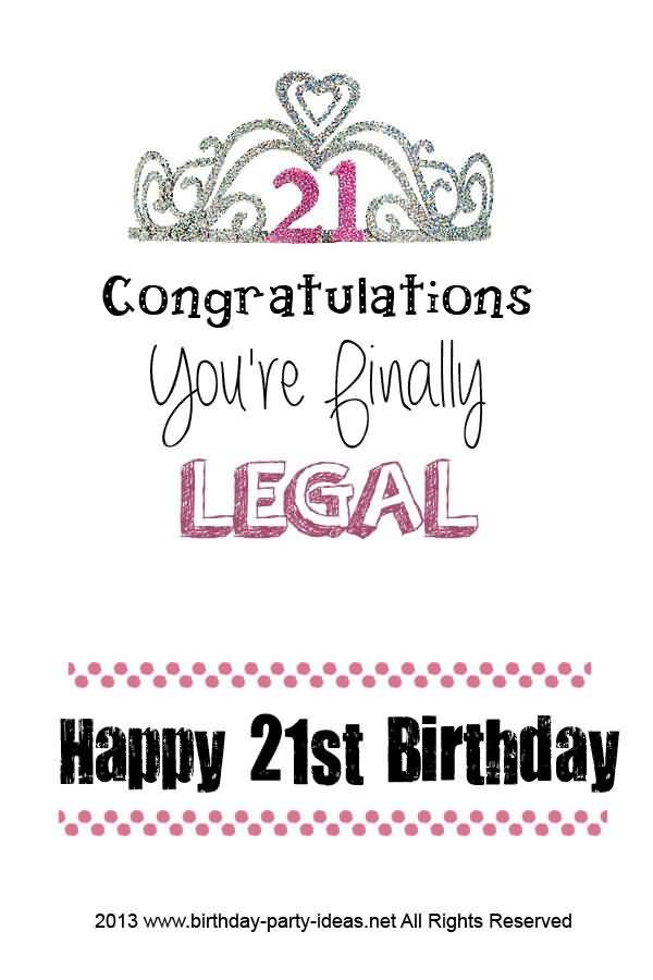 Funny 21 Birthday Quotes
 46 Top Happy 21st Birthday Meme Sarcastic