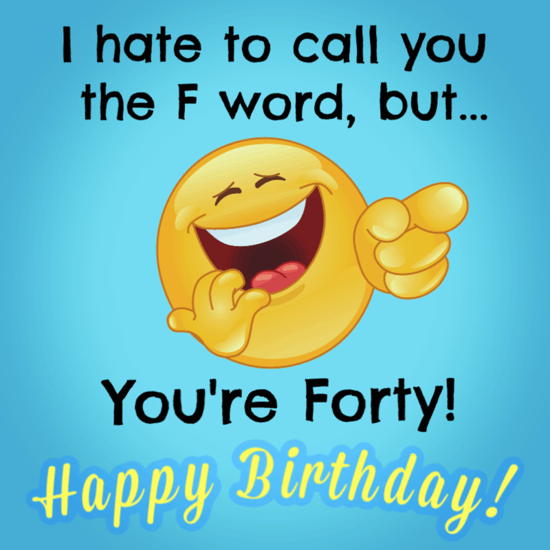 Funny 40th Birthday Wishes
 40 Ways to Wish Someone a Happy 40th Birthday AllWording